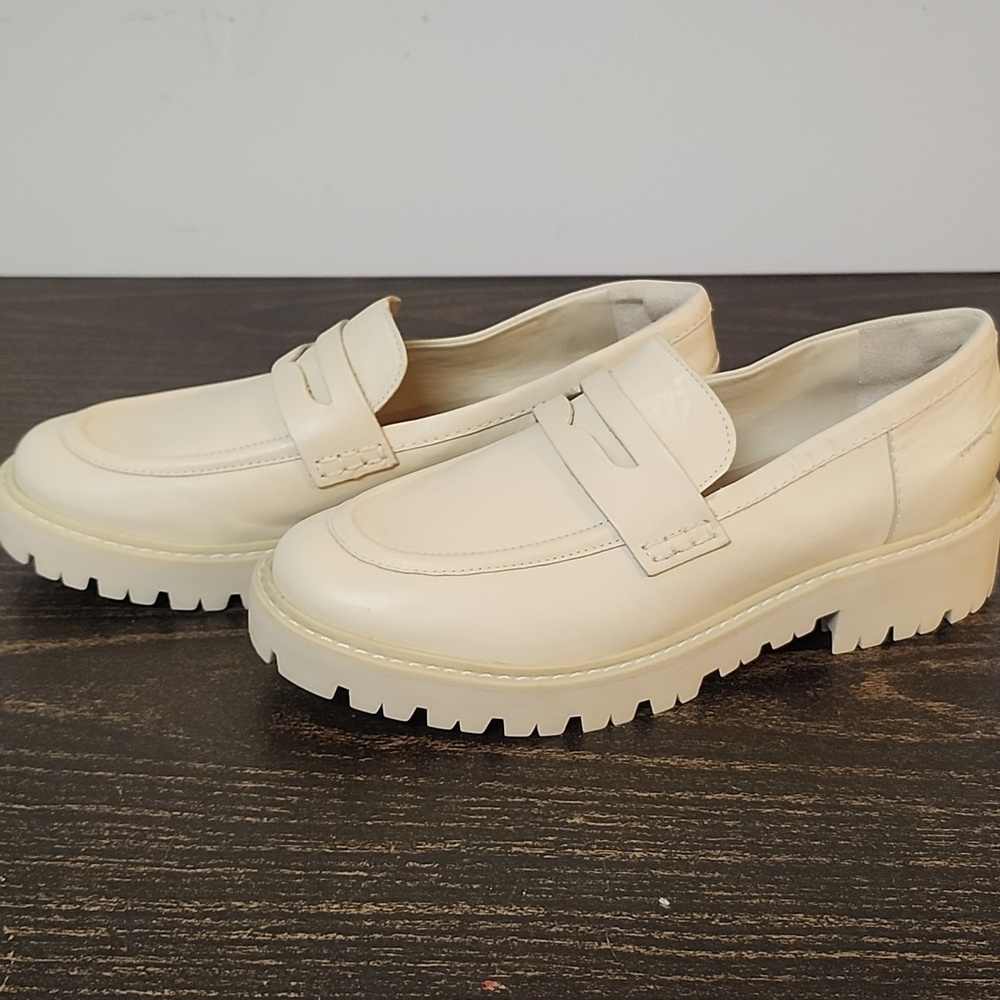 SCHUTZ Penny Strap Platform Christie Loafers Shoes Sz 9 B - Picture 2 of 6